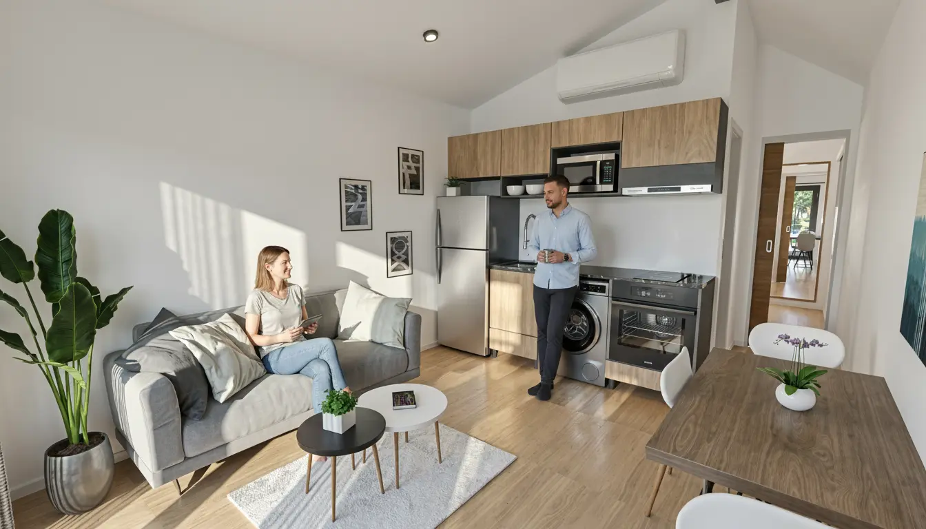 Cocina integrada del Litten Ørn